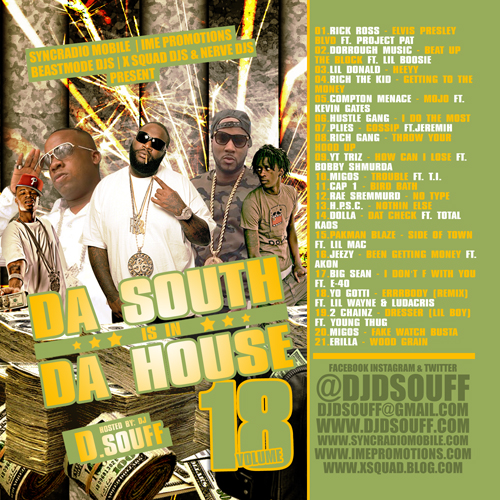 Da South Is In Da House Vol. 18